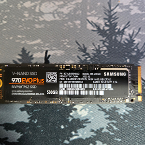 970 evo plus 500gb ssd 팝니다