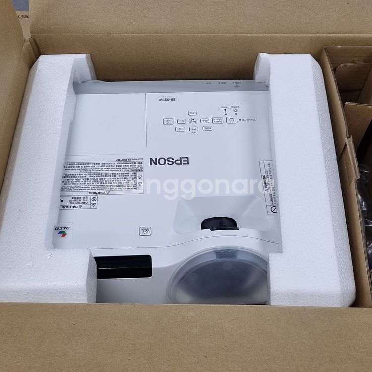 엡손 EB-535W 단초점 3600안시 WXGA 중고빔--5