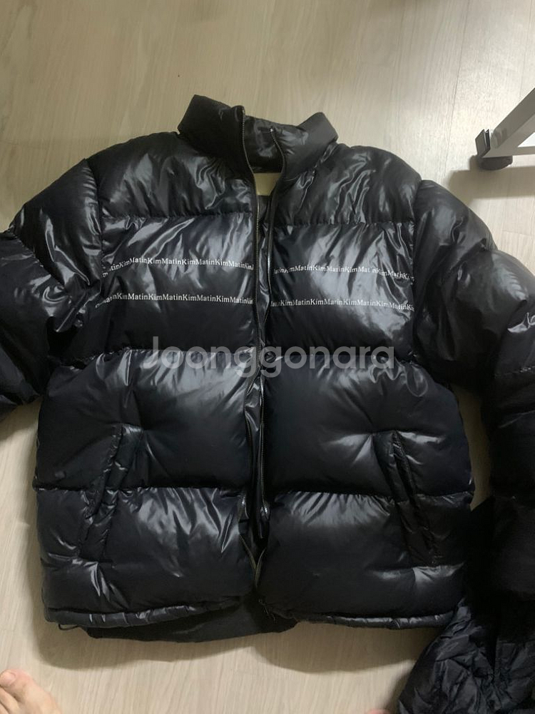 마뗑킴 노스페이스 크롭 눕시 패딩--9