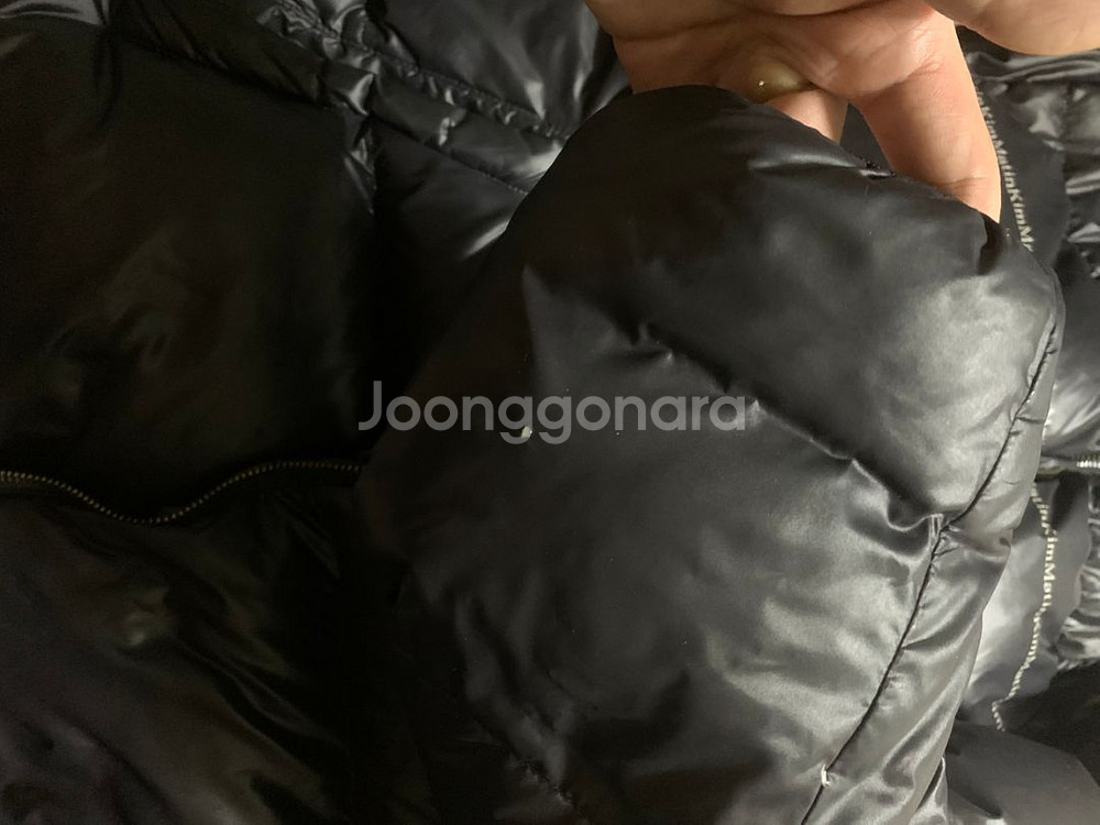 마뗑킴 노스페이스 크롭 눕시 패딩--8