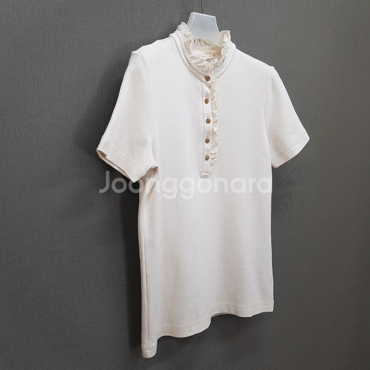토리버치 TORY BURCH 프릴포인트 셔츠 1사이즈--3