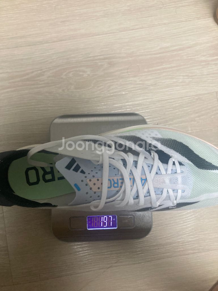 아디다스 아디제로 프로3 260 새상품 팝니다--2