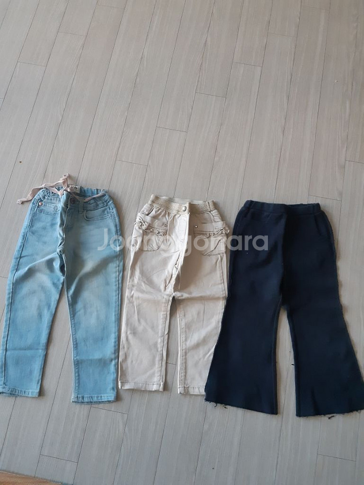 여아브랜드바지110--0