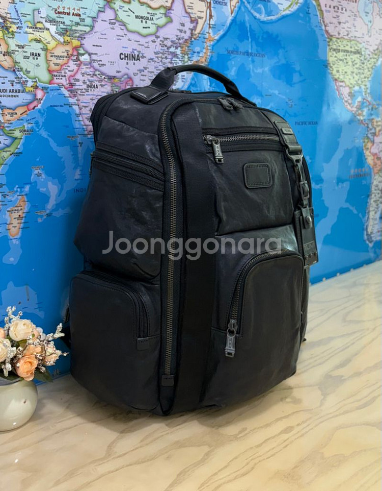 투미 가죽백팩.알파브라보 르준백팩.정품--2