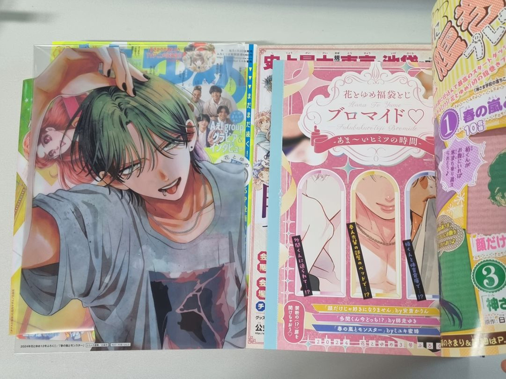 하나또유메3호+12호 하나토유메 봄의폭풍과몬스터 타몬군--1