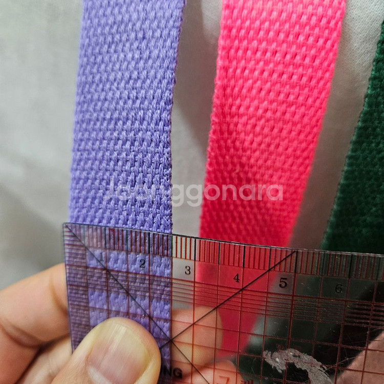 미싱부자재 diy재료 웨이빙끈 2.5cm--1