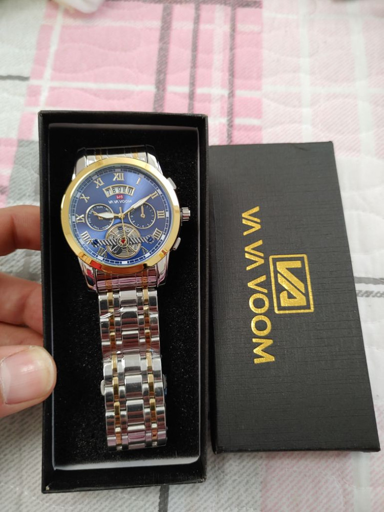 남성 비지니스 메탈 쿼츠 시계 ㅡ 새제품--2