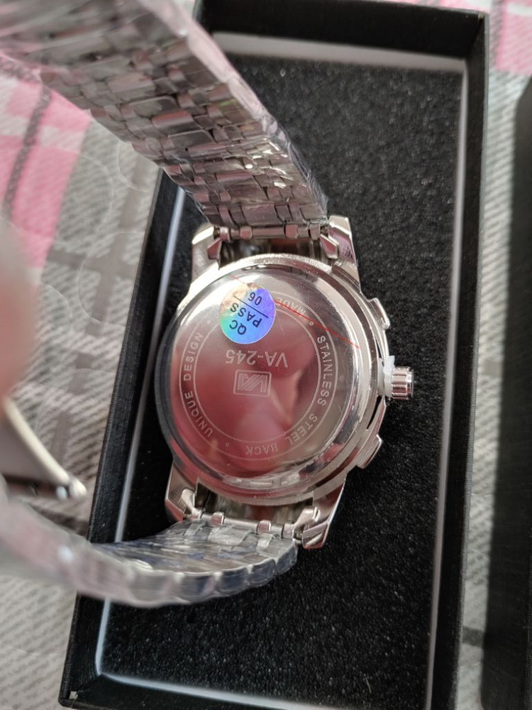 남성 비지니스 메탈 쿼츠 시계 ㅡ 새제품--6