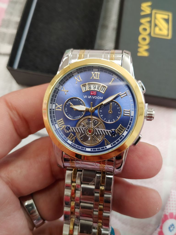 남성 비지니스 메탈 쿼츠 시계 ㅡ 새제품--4