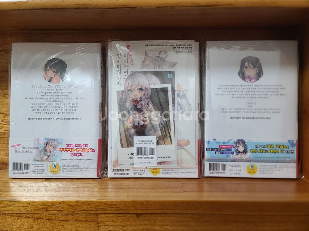 러시아어로 부끄러워하는 옆자리의 아라양 1,2,3 초판--1