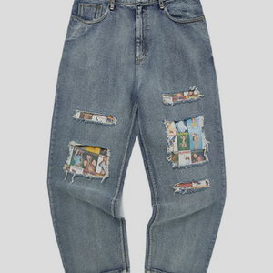 위캔더스 COVER DENIM PANTS