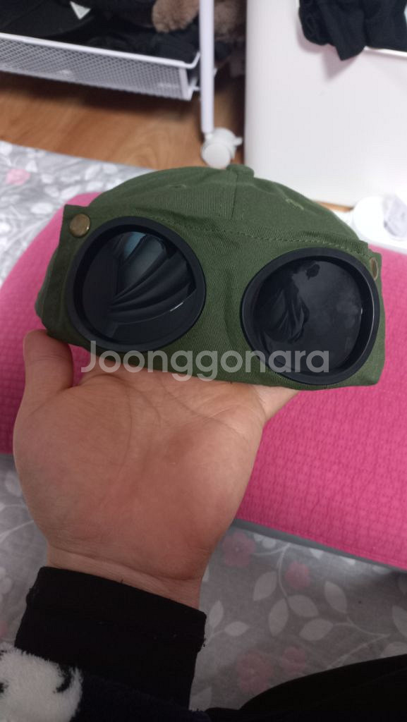 고글모자 팝니다--3