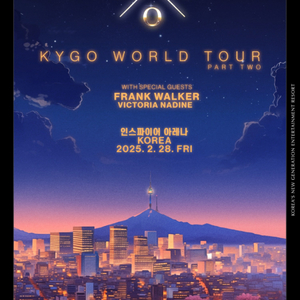 kygo 카이고 내한 스탠딩 원가 양도