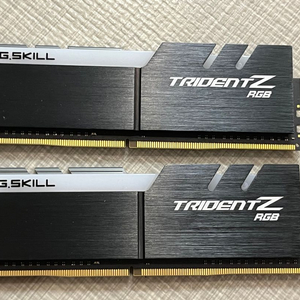 지스킬 DDR4 3600 트라이던트Z RGB 32GB