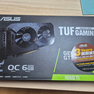 ASUS Tuf GTX 1660ti 6gb OC