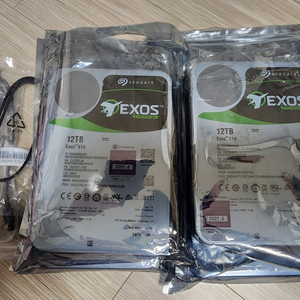 시게이트 EXOS(익소스) 12TB(테라 하드/국내정품