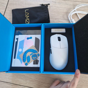 람주 마야x 8k 화이트 무선 게이밍 미우스