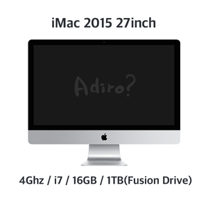 아이맥 2015 27인치 4Ghz i7 8GB 1TB