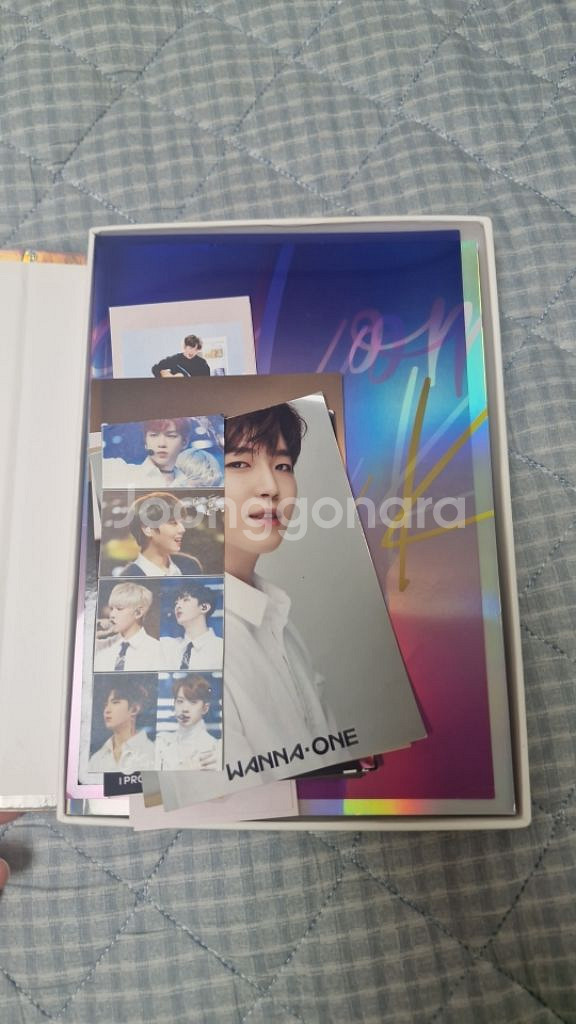 워너원 우리 기억 잃어버리지 않게&강다니엘 앨범 굿즈--1