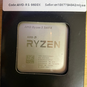 AMD Ryzen 5 5600X cpu 단품팝니다