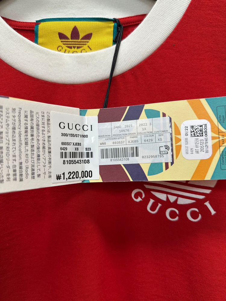 구찌 x 아디다스 코튼 저지 원피스 ( 55 ) 이미지