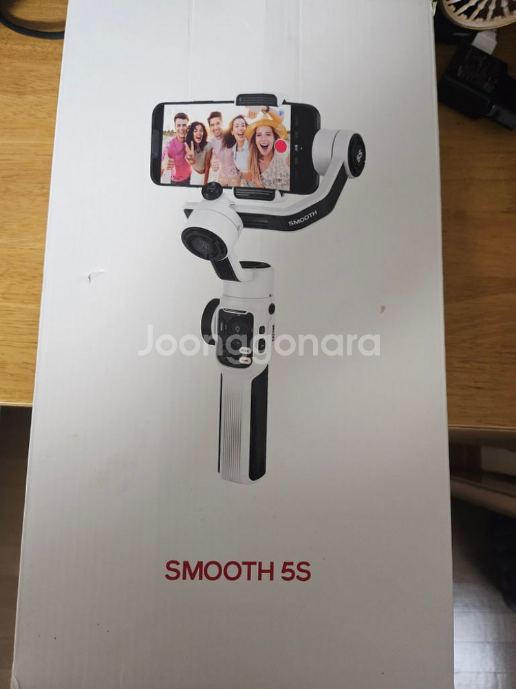 지윤 스무스 5s 짐벌 화이트--1