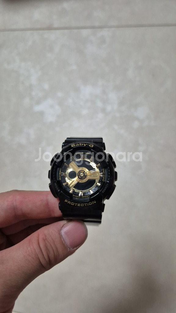 지샥 흑금 Baby-G 여성용--0