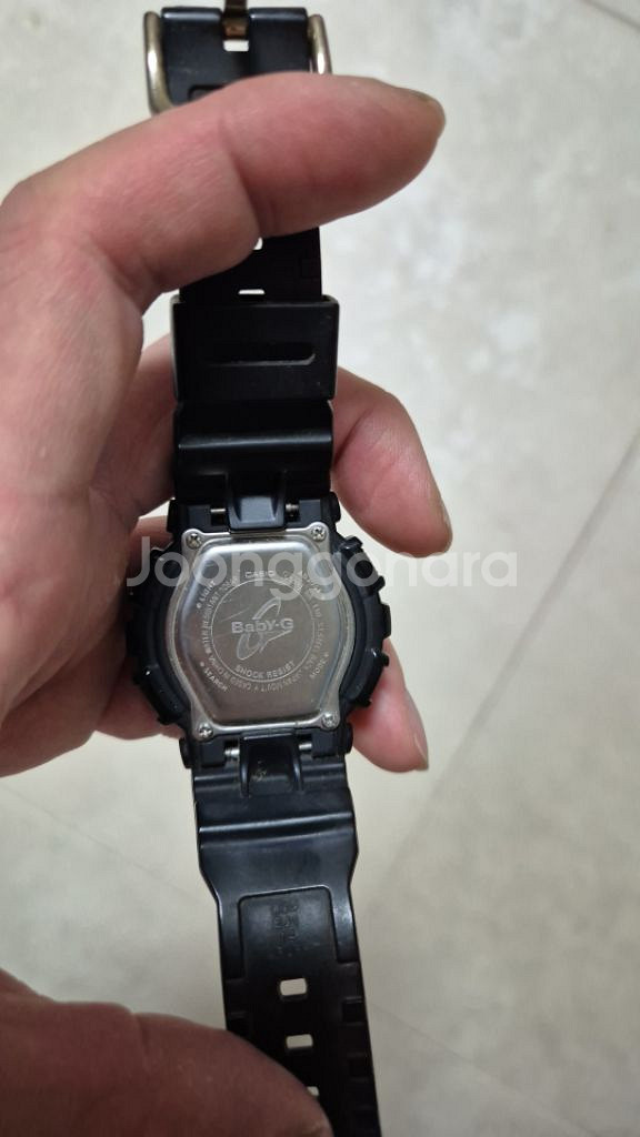 지샥 흑금 Baby-G 여성용--3