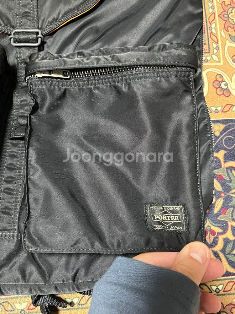 Porter 요시다 포터 탱커 지퍼백팩 럭색 블랙--1