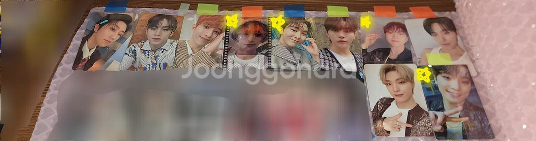 세븐틴 포카 캐럿반 앨범 일괄 양도--1