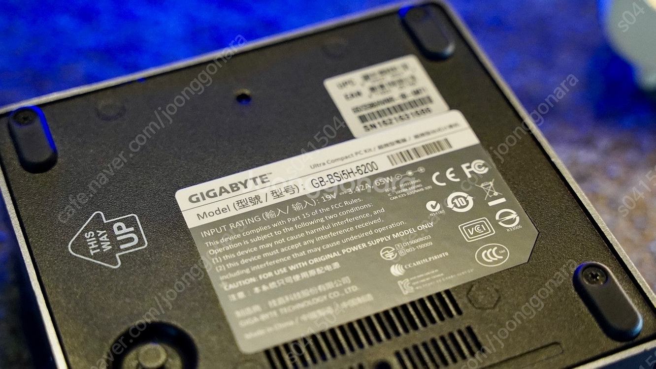 초미니 PC (윈도우+맥OS) Gigabyte Brix--3
