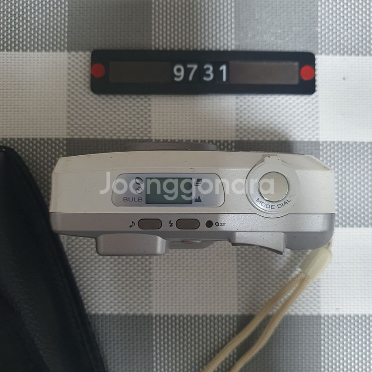 삼성 캐녹스 스마트 300 필름카메라 화이트바디 파우치--1