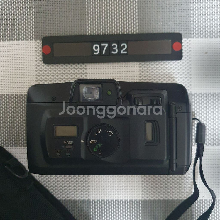 캐논 프리마 줌 샷 데이터백 필름카메라 파우치포함--2