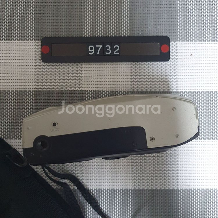 캐논 프리마 줌 샷 데이터백 필름카메라 파우치포함--3