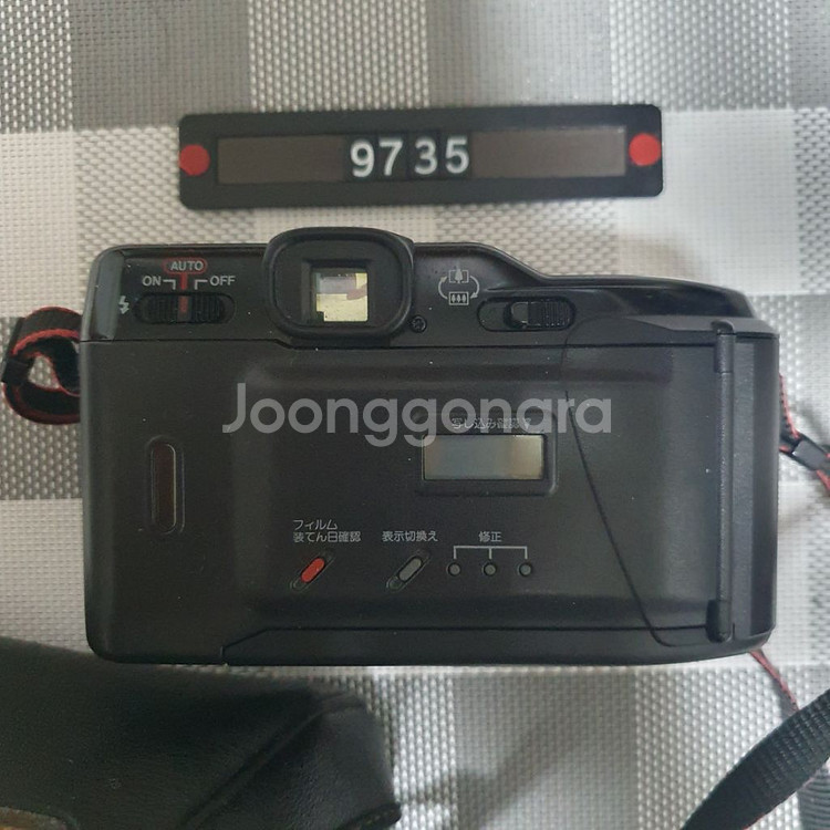 캐논 오토보이 텔레 필름카메라 파우치포함--2