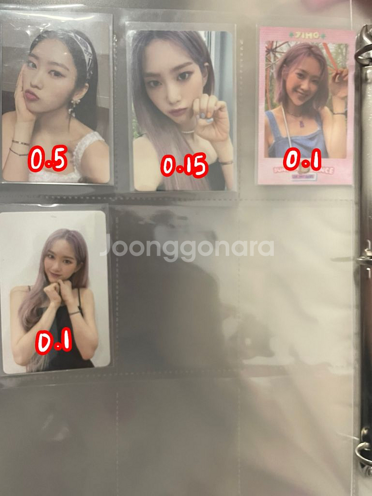 오마이걸 포토카드 판매--8