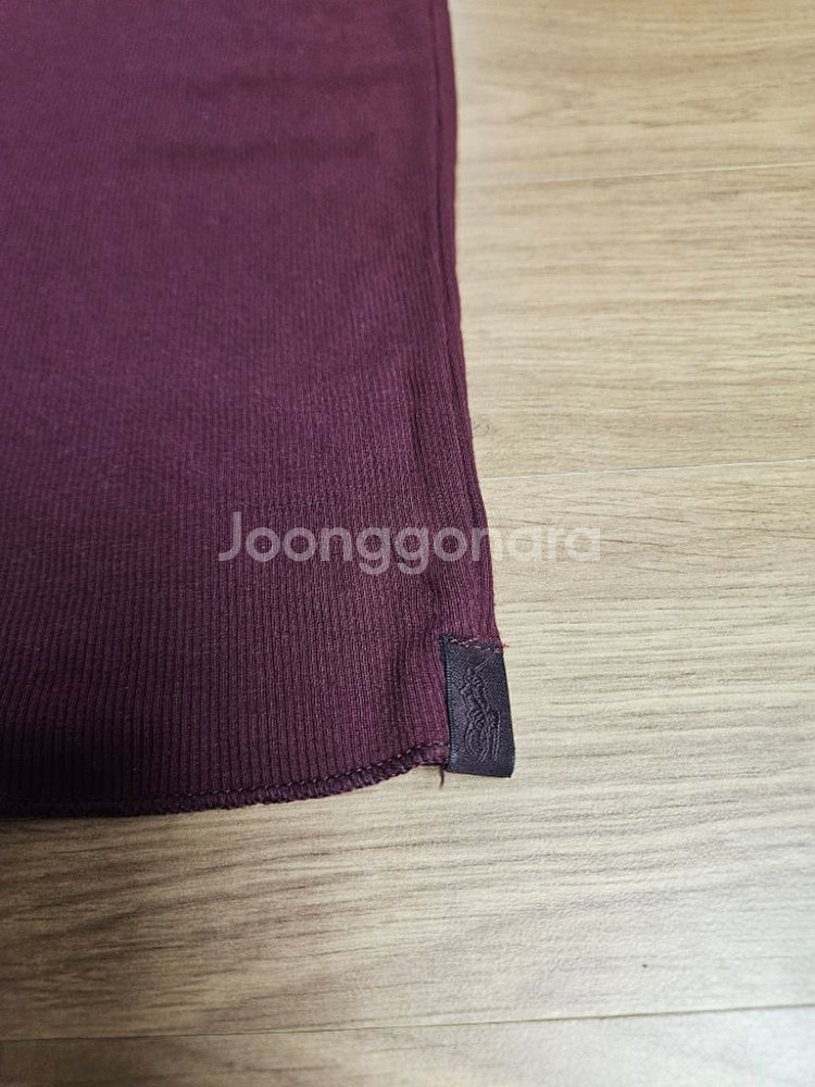 폴로 랄프로렌 여성 모달 골지 목폴라티--2