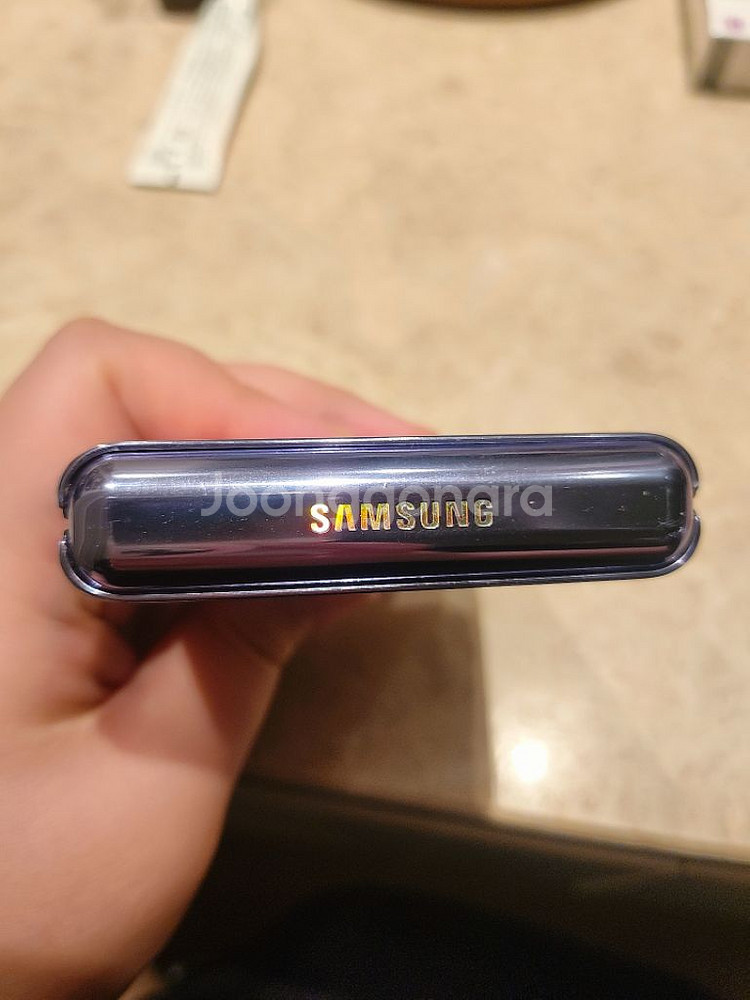 갤럭시 제트플립1 Z플립 256GB 퍼플--2
