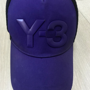 Y-3 트래커 볼캡 퍼플