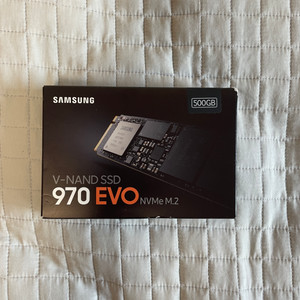 [새상품] 삼성전자 SSD 970 EVO 500GB