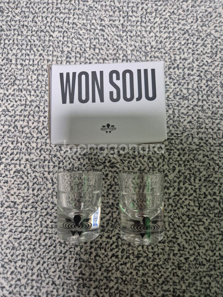 박재범 wonsoju 샷글라스 (2개일괄가격)--0