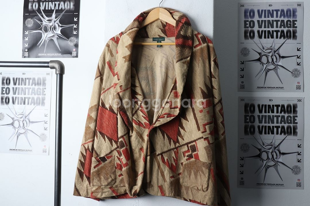 (2XL) 폴로 랄프로렌 니트집업 빅사이즈 가디건--1