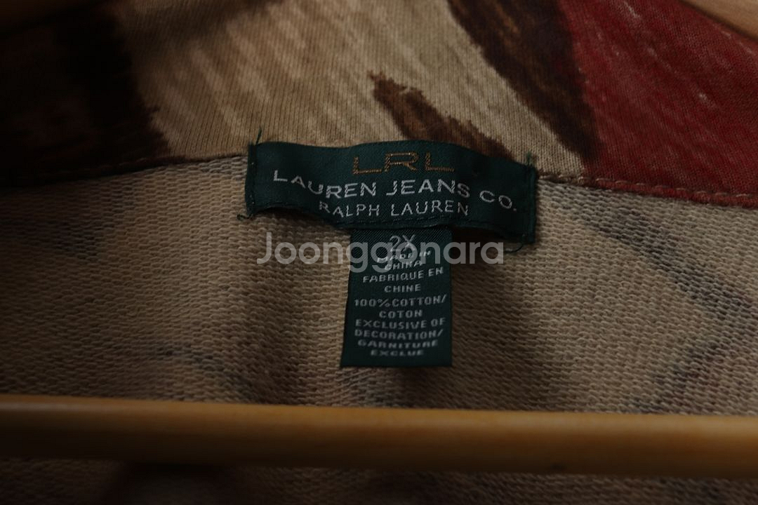 (2XL) 폴로 랄프로렌 니트집업 빅사이즈 가디건--4