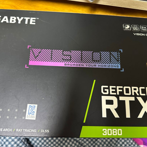 RTX 3080 기가바이트 비전 OC