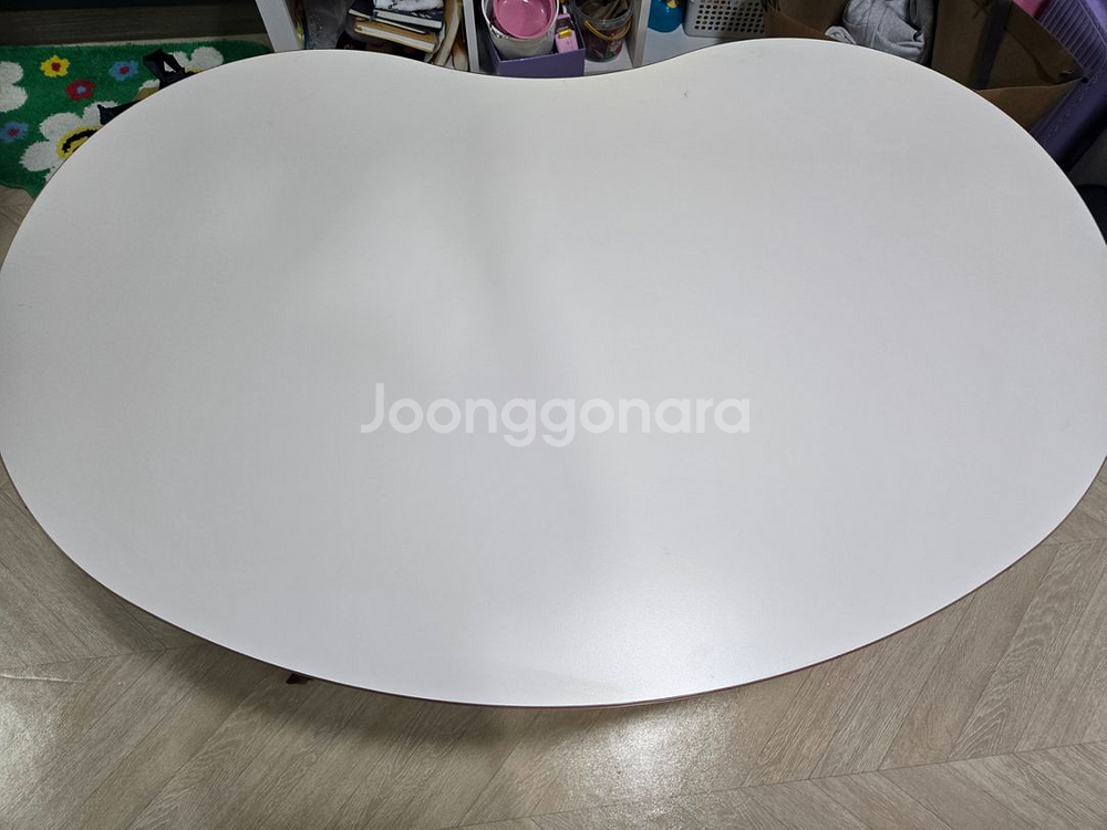 일룸 그로잉 땅콩책상 1200 의자 세트 다드려요--6