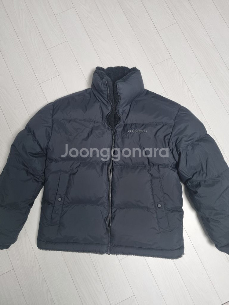 콜롬비아 리버시블 후리스 패딩 (L)--0