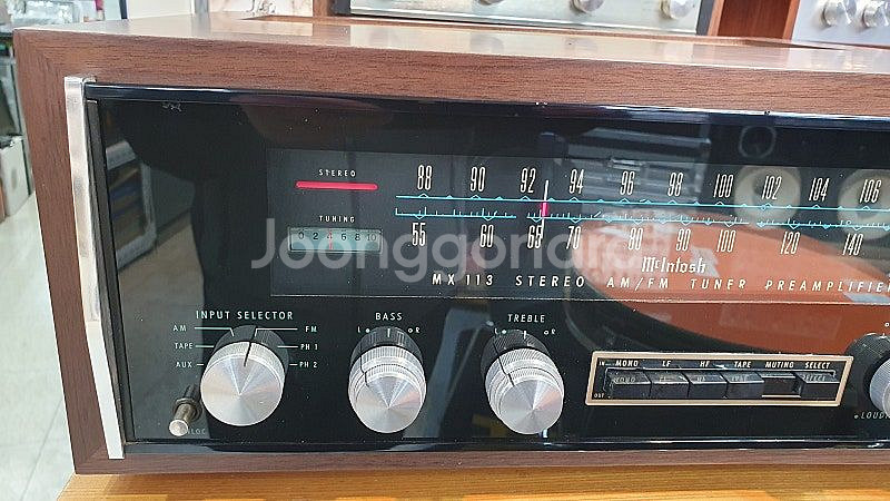메킨토시 MX-113튜너(고성능)+프리앰프--1