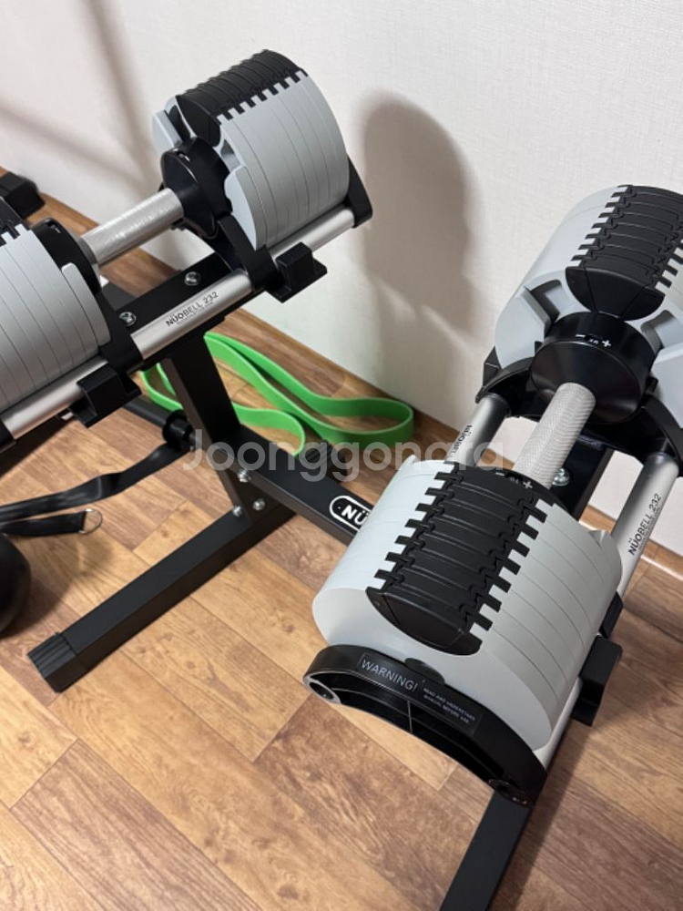 누오덤벨 변환 32kg x2 그레이 신형--1