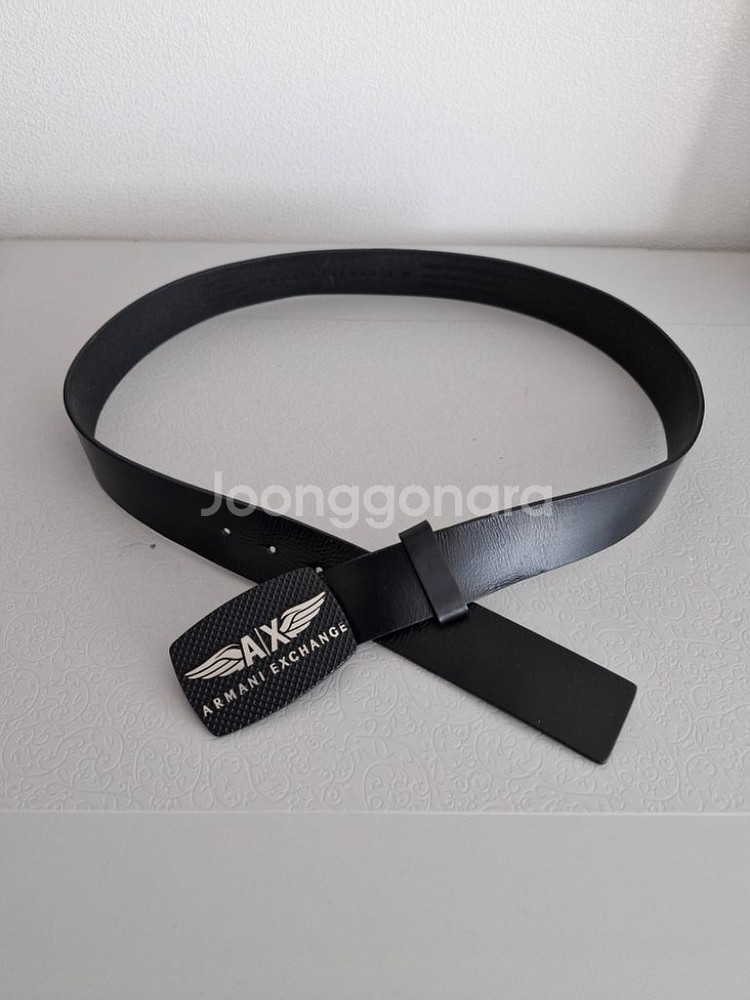 알마니 통가죽벨트 정품--5