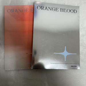 엔하이픈 앨범 orange blood 미개봉 양도 현물